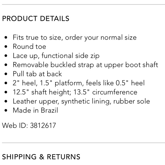 Schutz Moly Leather Combat Boots - Picture 7 of 7